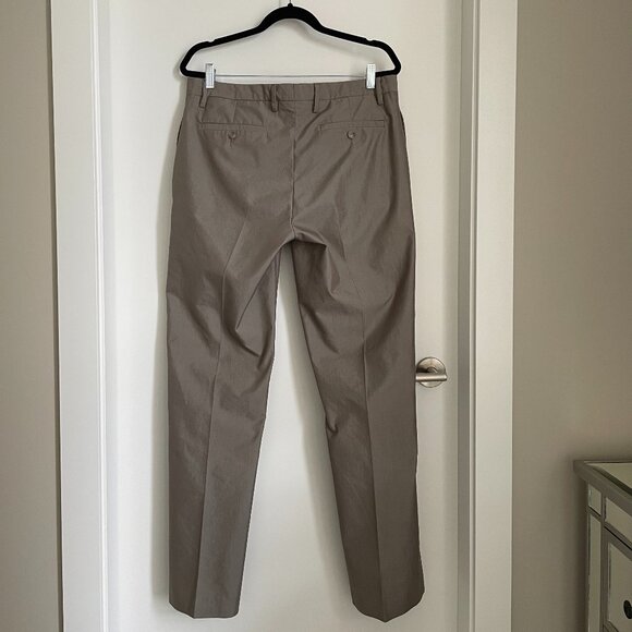 Kenneth Cole Reaction Dress Pants Lightweight Gray W33 L32 - Picture 3 of 6